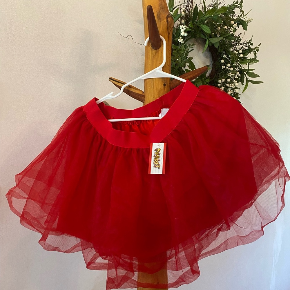 Spirit Halloween red tutu Halloween costume